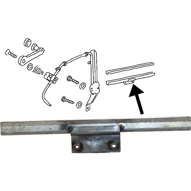 Beetle Window Lifter Channel - 1969-79