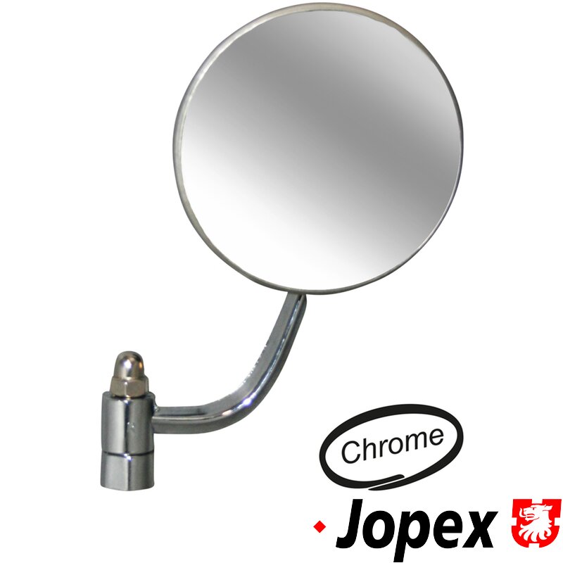 Beetle Round Hinge Pin Mirror - Right