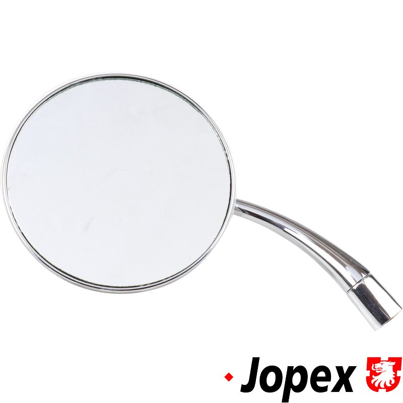 Beetle Round Hinge Pin Mirror - Left