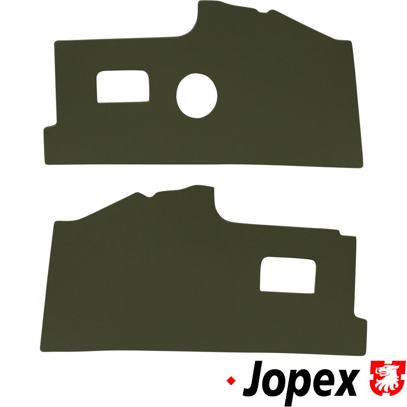 Baywindow Bus Front Kick Panels (Green Card) - LHD - 1968-72
