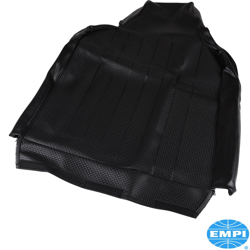 Beetle Slip Over Seat Cover Set - 1969-72 - Black Basketweave