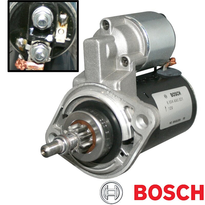 Starter, 0,8 kW, ny, BOSCH