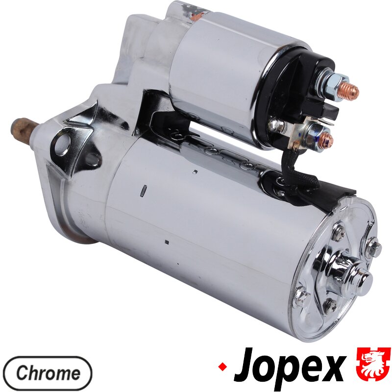 12 Volt Chrome Hi Torque Starter Motor - Not Geared - All Type 1 Engines (Baywindow Bus - 1968-75 Only)