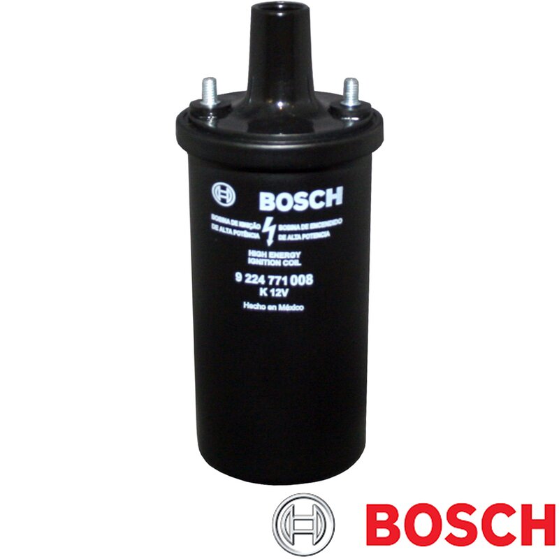 Tennspole, 12 Volt, sort, BOSCH