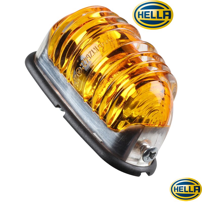 Universal Side Light - Chrome/Yellow - Hella