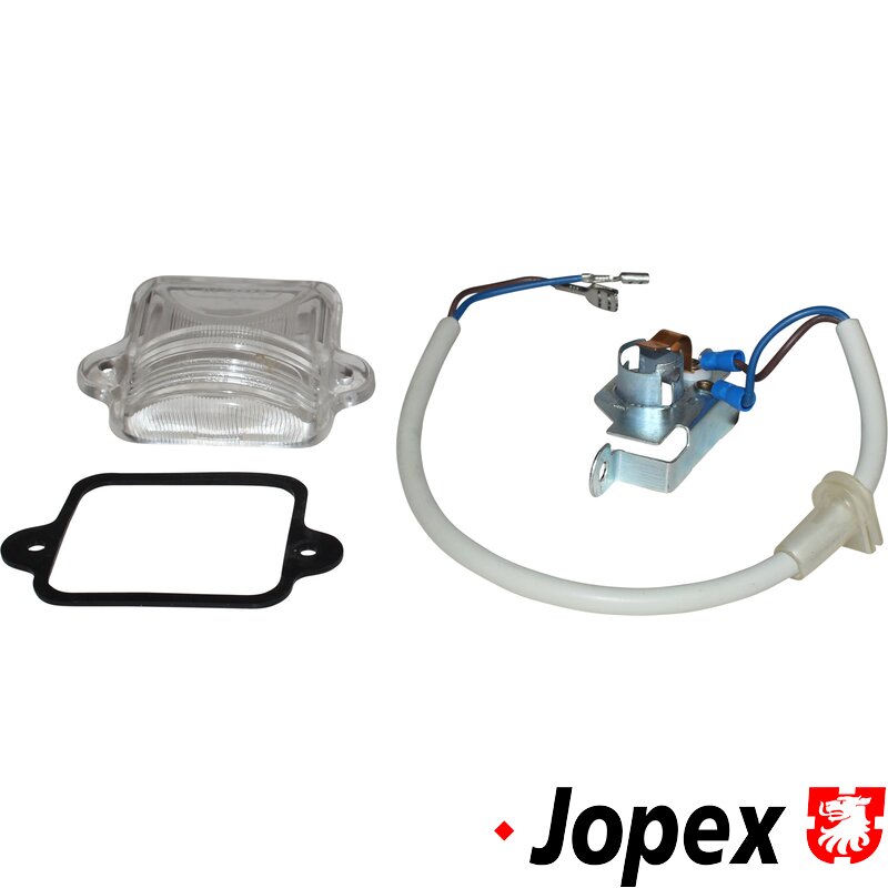 Beetle Number Plate Light Lens And Bulb Holder - 1963-79