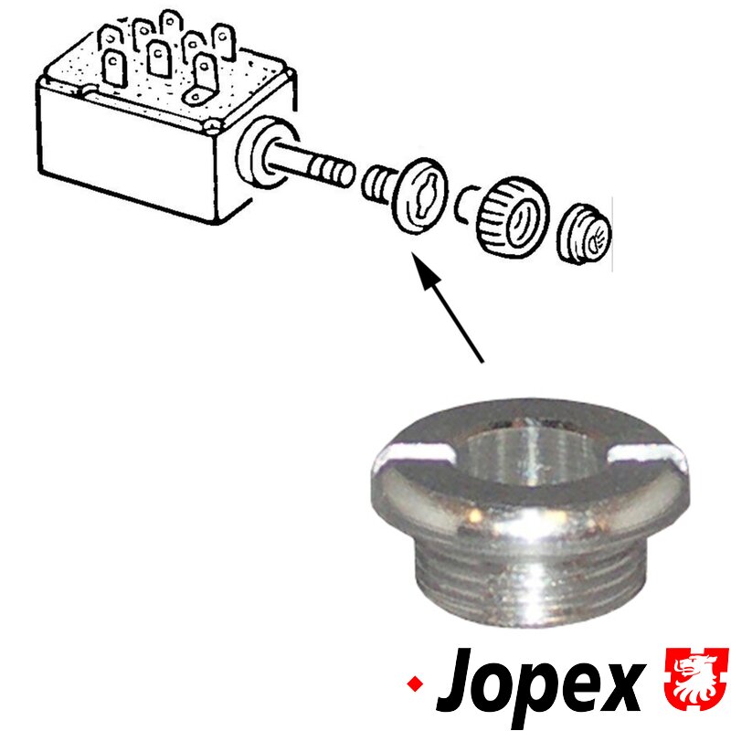 14mm Dash Switch Nut - 1968-79 - T1, T2, KG, Type 3