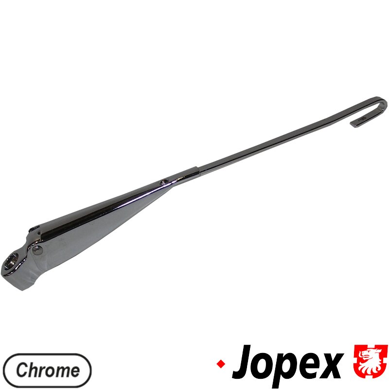 Beetle Wiper Arm - Left - 1965-79 (Exposed Nut Style) - Chrome