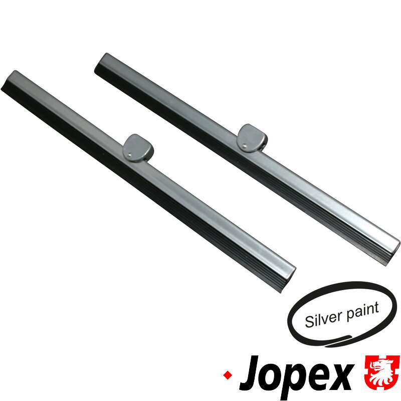 Beetle Silver Wiper Blades - Pair - 1958-64