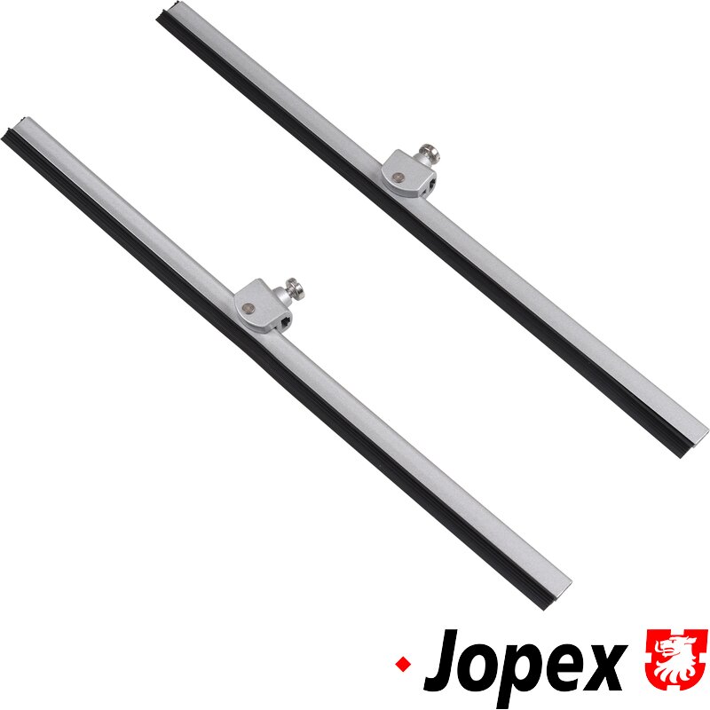 Beetle Silver Wiper Blades - Pair - 1958-64