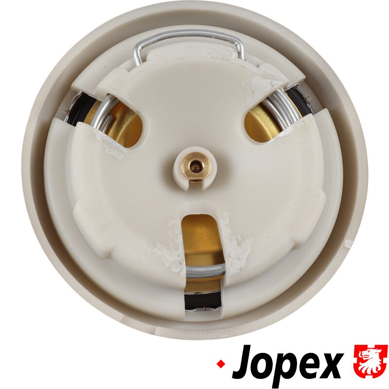 Splitscreen Bus Steering Wheel Horn Push - Ivory With Silver Wolfsburg Logo (Also 1950-59 Beetle)