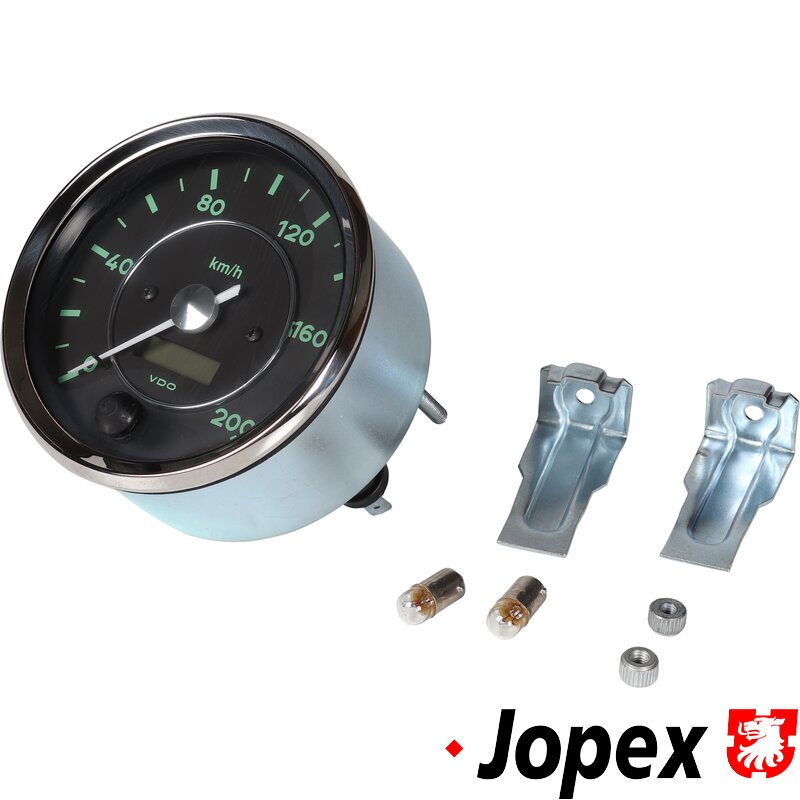 Porsche 356 Speedometer (km/h) - Digital
