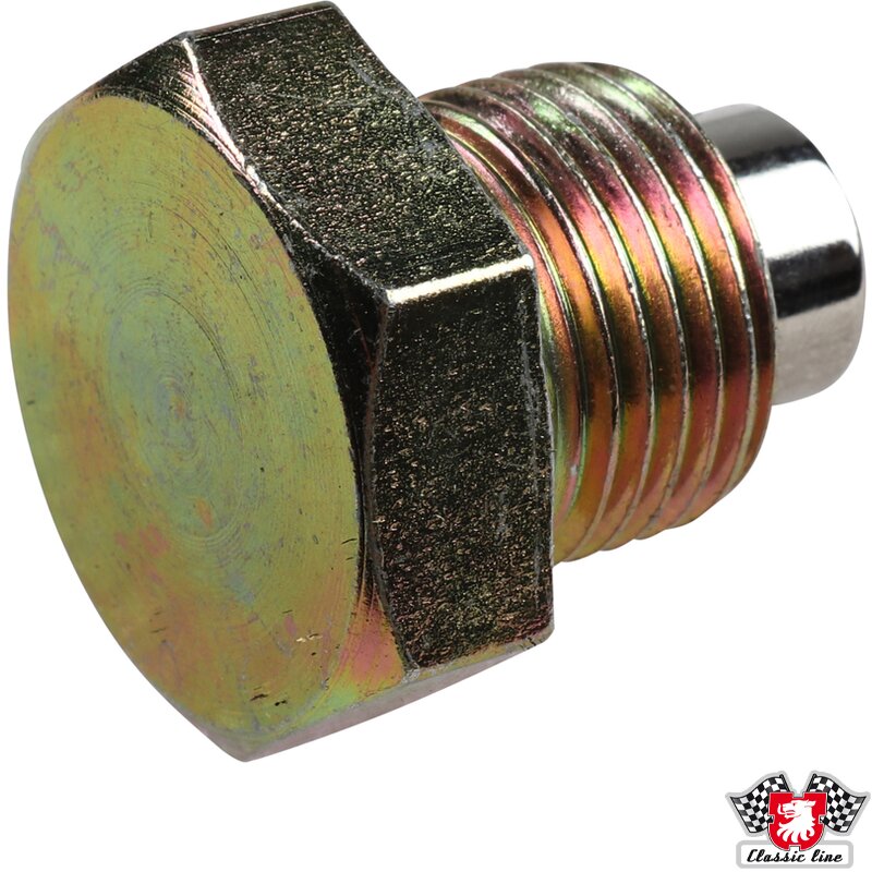 Tetningsplugg for oljesump magnetisk