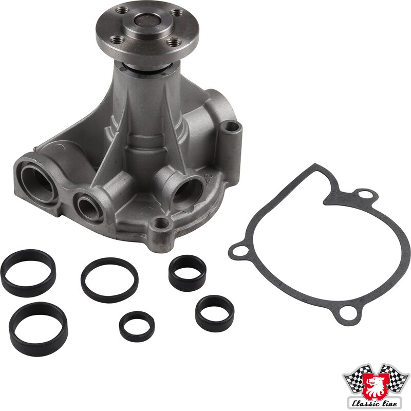 Vannpumpe med pakninger