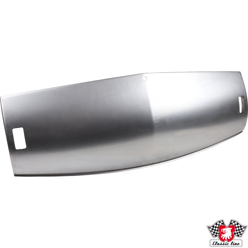 Frontplate med hull for støtfangerfester, nedre