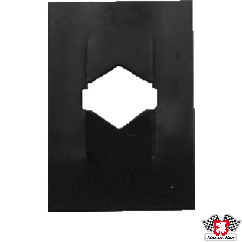 Klips for emblemer, 4mm
