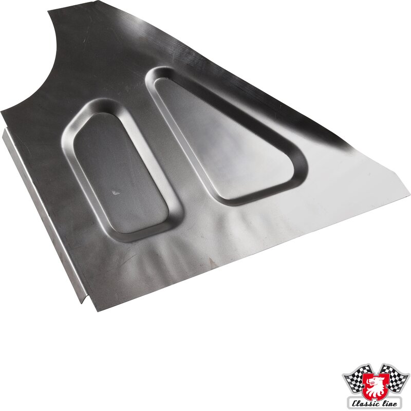 Gulvpanne under baksetet, høyre