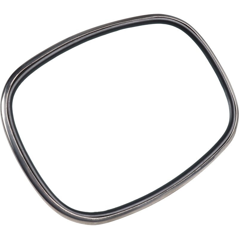 Dørspeil uten speilarm, konvekst glass