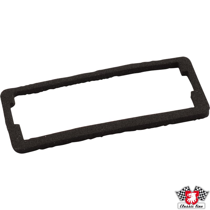 Pakning for nummerskiltlys