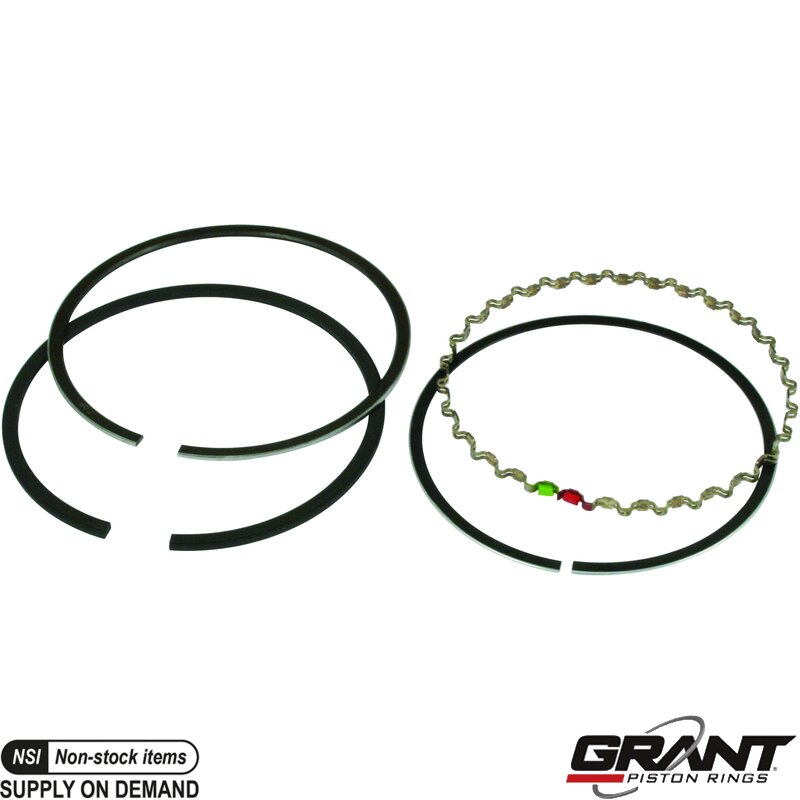 Stempelringsett, 90,5 mm, 1,5x2,0x4,0. Med forkrommet toppring