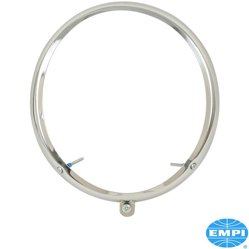 Lyktering, krom. Justeringshull ved 5 og 7 tiden, 1948-1960