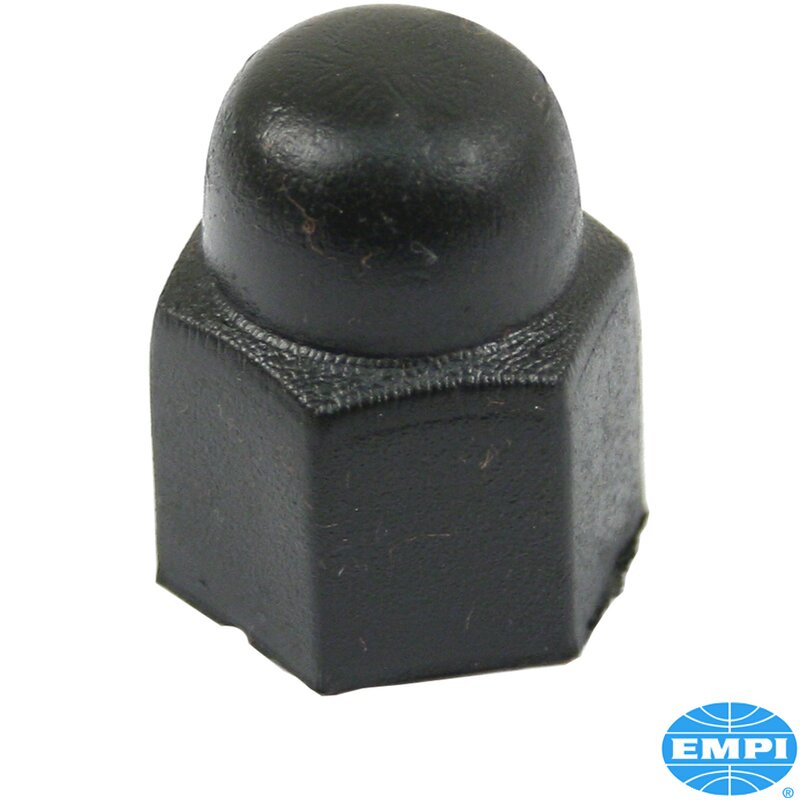 Steel GT Wheel Black Wheel Nut Cap