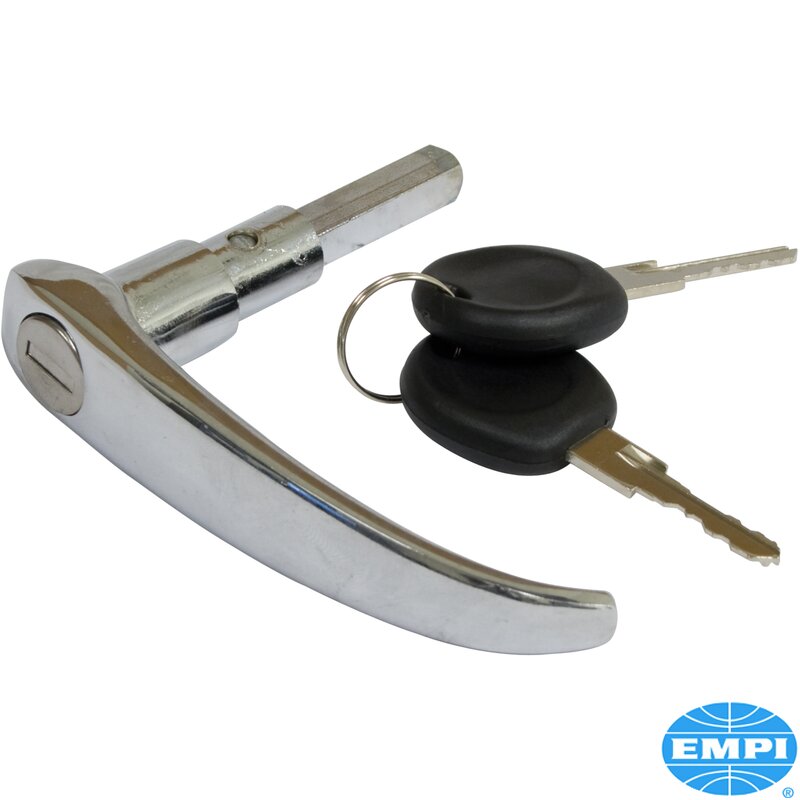 Splitscreen Bus Cargo Door Handle With Keys - 1959-67 (Short Handle)