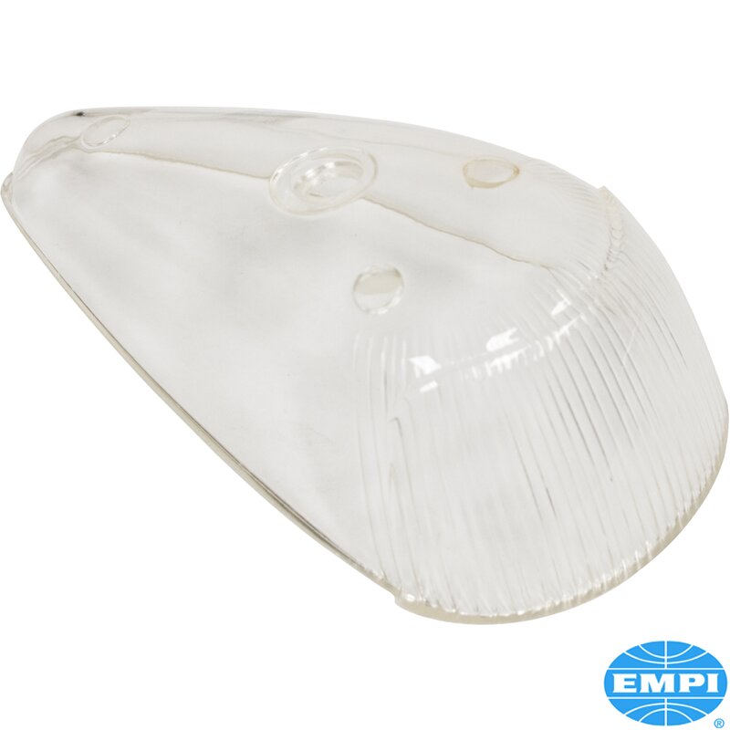 Linse for indikator, klar, uten E-merke, foran, venstre/høyre