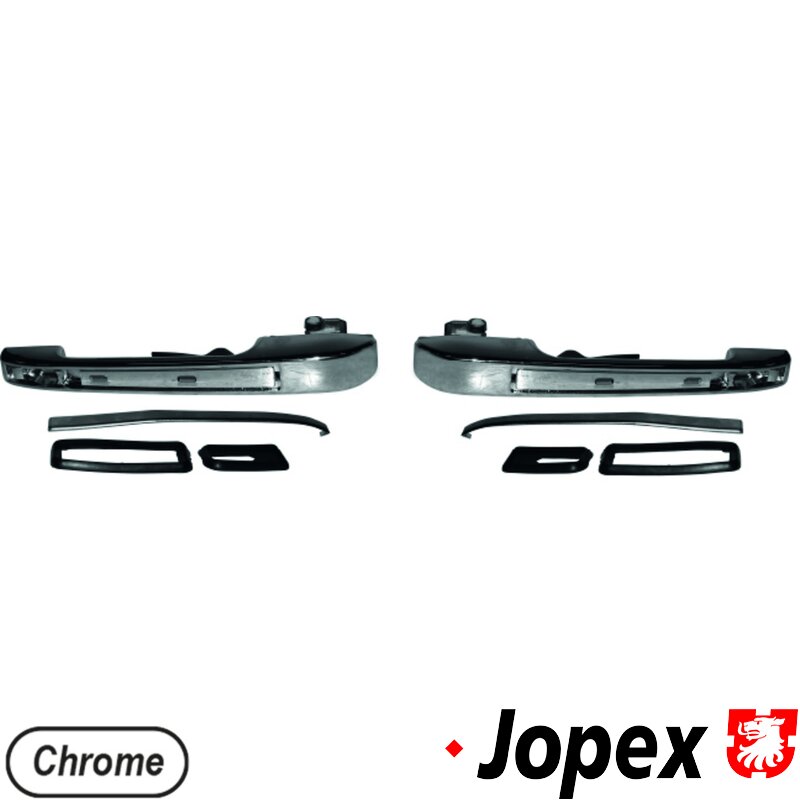 G1,G2 Chrome Rear Door Handle Set