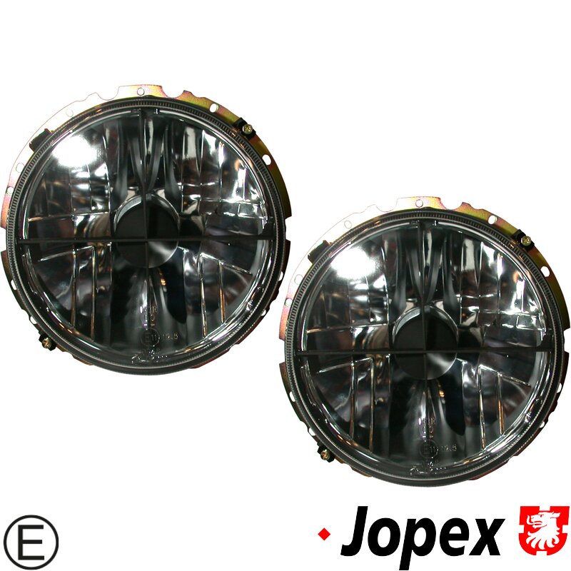 T1,G1 Smoked Crystal Headlight Set (European Beam Pattern)