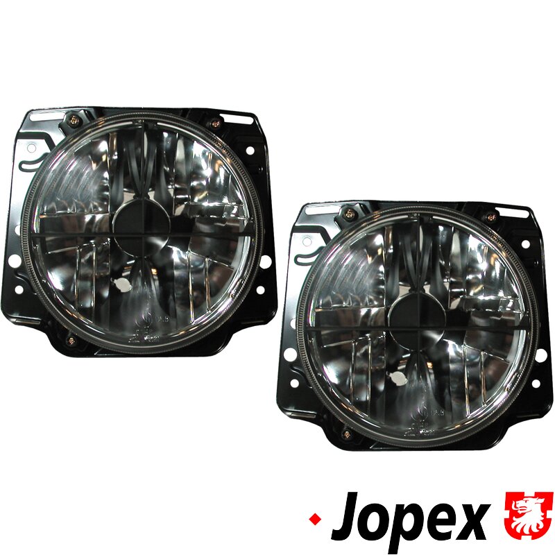 G2 Headlight set, crystal black