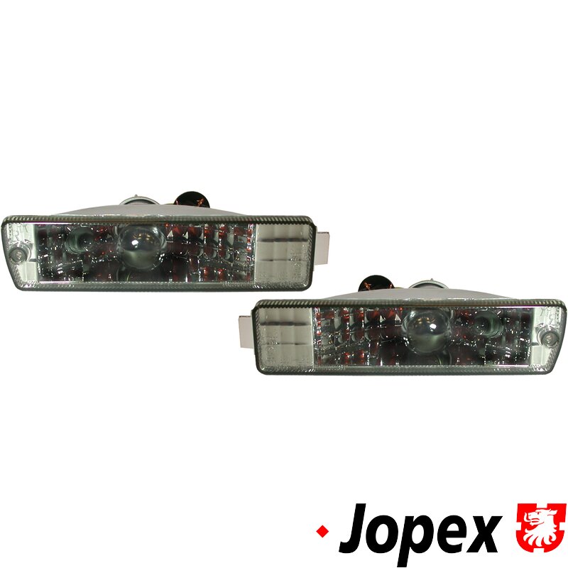 G2 Turn signal light set, front, smoked, parking light, left/right