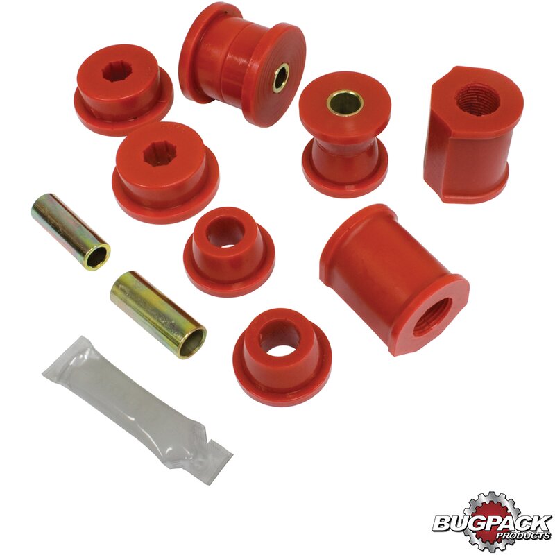 1302+1303 Beetle Control Arm And Anti Roll Bar Urethane Bush Kit - 1969-73