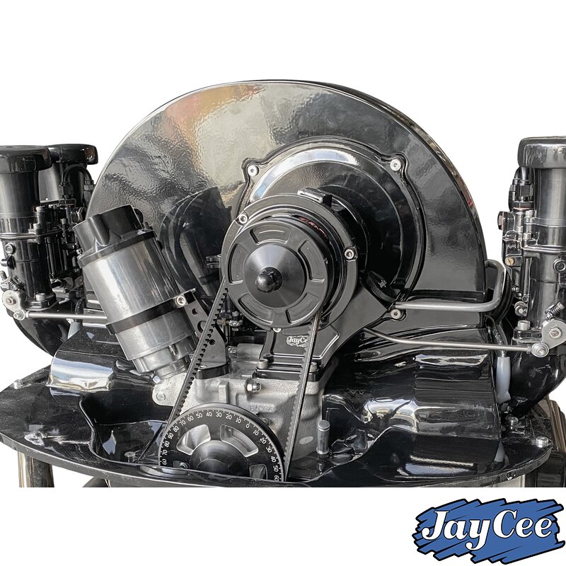 Type 1 Jaycee Alternator Stand - Red Anodised